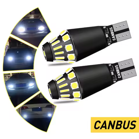 2Pcs W16W T15 Canbus LED Bulb Car Back Up Reverse Lights For Audi A1 8X A3 8P A4 B9 B8 A5 8T A6 C7 C