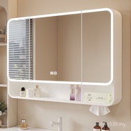 Light Strip Storage Cabinet Space Aluminum Mirror Cabinet Locker Mirror Smart Other Beauty Bathroom 