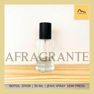 MS- BOTOL PARFUM DYOR DOFF 30 ML SEMI PRESS- BOTOL PARFUM ISI ULANG- BOTTLE PERFUME 30 ML- BOTOL PAR