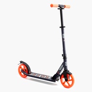 OXELO Scooter Mid 7 With Stand - Blue/Navy/Orange