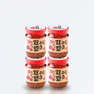 【蒜蒜屋快速到貨】全新上市 干貝蒜醬嚐鮮4入組 干貝絲 油蔥酥