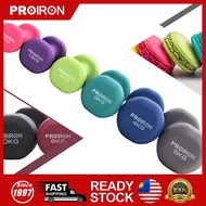 【REDAY STOCK】PROIRON  Dumbbell Dumbbells Dumbbel Gym Dumbell Neoprene Dumbbells 1kg 2kg 3kg 4kg 5kg 