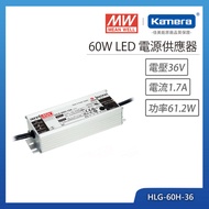 MW 明緯 60W LED電源供應器(HLG-60H-36)
