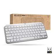 Logitech MX Keys Mini Wireless Illuminated Keyboard for Business, Compact, Logi Bolt Technology, Bac