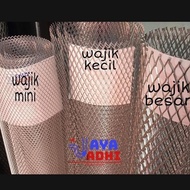 Kawat / Mesh Almunium Wajik Besar - Pagar / Jendela / Kandang Big