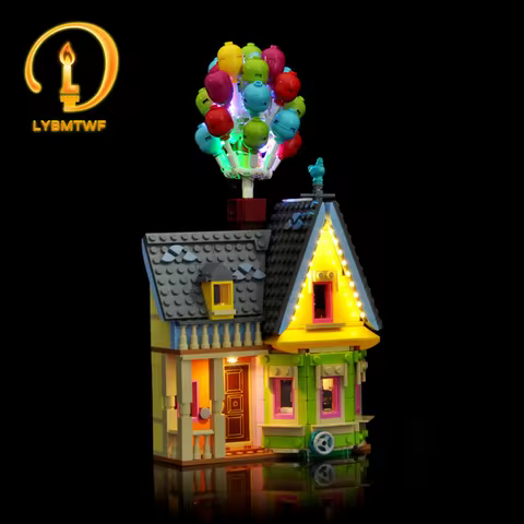 LYBMTWF LED Lighting Kit Compatible with Lego 43217 Disney and Pixar ’Up’ House Model (NOT Include T