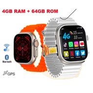 [Bisa Hotspot] Galaxy 4G LTE SIM Smartwatch S9 Ultra ROM/RAM:4+64G PlayStore GPS Bluetooth Health Mo