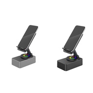 []-Lifting and Rotating Three-in-One Mobile Phone Holder Bluetooth Speaker Mobile Phone Holder with 