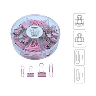 PENJEPIT KERTAS BENEFIT MIX CS-477 [1 SET] / KLIPS KERTAS SURAT DOKUMEN / BINDER CLIP / PAPER CLIPS