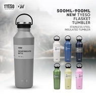 TYESO 500ml-900ml Flasket Vacuum Insulated Stainless Steel Tumbler Drinking Flask