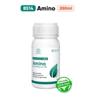 Combo phục hồi nhanh cây bị khảm lá xoăn ngọn Humic Amino bổ sung vi lượng BS05 Movir + BS14 Amino N