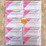 HCG Cassette Pink Test - Fast Pregnancy Test - Easy Pregnancy Test - Gold Rapid Screen Test