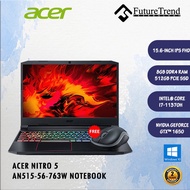 Acer Nitro 5 AN515-56-763W I7-11370H/8G/512G/GTX1650/15.6"FHD IPS 300NITS/WIN10+FREE 1 LOGITECH WIRELESS MOUSE