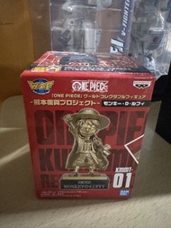海賊王 One Piece WCF 熊本復興 路飛銅像全新全新全新 kmmt-01