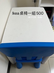 兒童讀書ikea桌椅