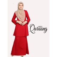 Baju Kurung Miss Quroong (HasNuri) Moden/Plain/Pahang/Princess/Klasik/Minimal/Simple/Duyung/Getah/Te