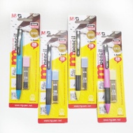 【ShopWithJoy】Exam Grade Mechanical Pencil 2B Pensel Khat Auto 1.8mm Lead Pencil