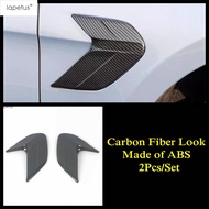 Car Side Door Body Leaf Board Panel Decoration Cover Trim For BYD Seal EV 2022 2023 2024 ABS Chrome