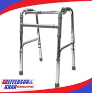 Walker without Wheels Adult Walker with Wheels Height Adjustable and Foldable