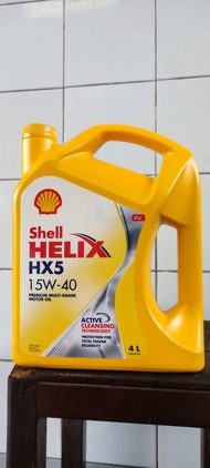 น้ำมันเครื่องเบนซิน HX5 15W-40 4L