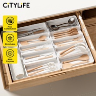 Citylife Drawer Organiser Kitchen Utensil Box Drawer Organizer Divider Sorting Box