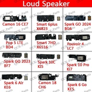 Loud speaker For Infinix Smart 6 Plus X6823 7 HD X6516 Tecno POP 5 LTE BD4 Spark GO 2023 2024 Camon 