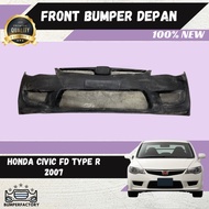 Honda Civic FD Type R 2007 Front Bumper Depan PU Material