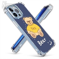 【Lucky Bear】Covers Huawei P50 Pro P40 P30 Lite P20 Pro Transparent Shockproof TPU Back Clear Cover jelly Case Cases