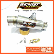 R474MF Exhaust Short TITAN (Silincer Only) Inlet 50/ 51mm