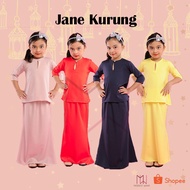 Baju Kurung Moden Plain Lengan 3/4 Three Quarter Sleeves Budak Perempuan Baby Girls GOSH KIDS DESIGN Jane Kurung