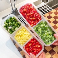 Scallion Ginger Garlic Dedicated Compartment Fresh-keeping Box Minced Garlic Minced Garlic Scallion 