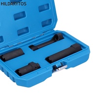 HILDARYTOS 4PCS  Injector Socket, Universal Deep Socket Injector Socket Set, Anti-Rust 25mm 27mm 29m