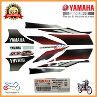 RXZ STRIPE RXZ STICKER RXZ GRAPHIC 5PV3 VRC MERAH CHILI RXZ BODY STICKER DECALS [100% ORIGINAL YAMAH