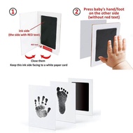 Dog Cat Footprint Pad Paw Print Ink Kit Pad Baby Handprint Stamp Safe Non-toxic Mess-free Printing D