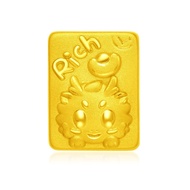 CHOW TAI FOOK 999 Pure Gold Charm - Dragon R33206