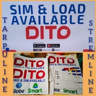 dito tarpaulin only DITO load sim available