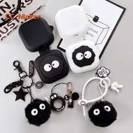 For Shokz OpenFit Case Cute Plush Briquette Keychain Pendant Pokémon Shokz OpenFit Silicone Soft Cas