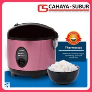 Rice Cooker Miyako 508-SBC 18L Panci NanoAL PFOA Free Food Grade Thermostat Magicom Mejikom SNI