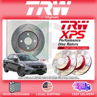 Honda City GN2 T00 Front Brake Disc Rotor Performance TRW XPS [ 1Pair ] [ Original ]