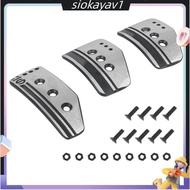 Car Aluminum Alloy Foot Pedal Rest Pedal Cover Accelerator Pedal Cover Clutch Pedal Cover forManual 