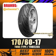 TAYAR 170/60-17,170/60R17,170/60ZR17 CONTINENTAL CONTI-MOTION TUBELESS/TUBE-TYPE TYRE [TY17X17]