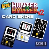 Anime HxH Hunter x Hunter License Version 2 Stickers skins for ATM or beep card