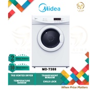 MIDEA DRYER (7 KG) MD-7388 MD7388 PENGERING BAJU