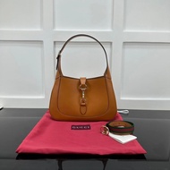 GUCCI GUCCI Script Brown Casual Portable Messenger Bag IEE6