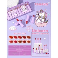 Unicorn matte lipstick gift set 10pcs