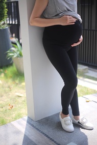 Lily Leggings - เลกกิ้งคนท้อง รุ่นขายาว ยืดเยอะ ผ้านิ่ม ใส่สบาย เลกกิ้งคนท้อง กางเกงคนท้อง  เลคกิ้งค