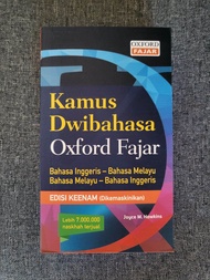 [Oxford Fajar] Kamus Dwibahasa Edisi Keenam (Dikemaskini)