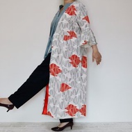 KIMONO Wrap Dress'n Coat - 以和服製成的兩穿式洋裝外套，獨一無二的和服改造