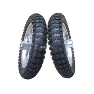☾✘❁Mini Motorcycle Accessories 49CC Small Leah 12 1/2X2.75 Apollo off-road tires with hubs