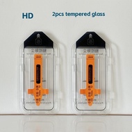 2pcs Full Glue Cover Tempered Glass For Samsung Galaxy F17 F16 F56 M16 M56 A17 A07 A56 A36 A26 A55 A